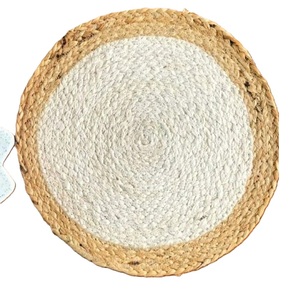 Mantel Individual de yute hecho a mano indio, alfombrilla para cargador, granja, fiesta, mesa de comedor, decoración para el hogar, alta tasa de reventa - Product Image 6