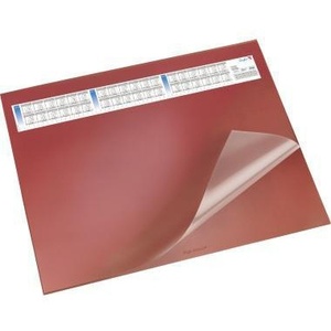 Durella DS 65 X 52 cm Red Plastic <b>Memo</b> <b>Pad</b> with Foil Overlay Lufer Brand Writing <b>Pad</b> - Product Image 1