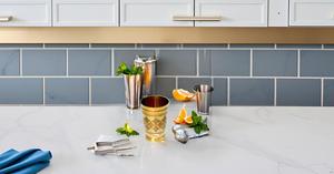 Tasses Koi en laiton massif Mint Julep pour cocktail Bourbon classique Moscow Mule Kentucky Derby Party-Bordure de garniture perlée - Product Image 2