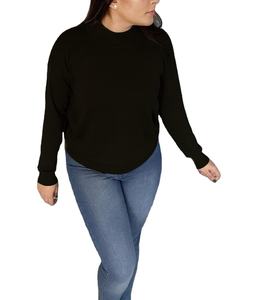 Sudadera Casual de Cuello Alto y Manga Larga, Suave y Transpirable, Prenda Esencial para Usar en Capas en Cualquier Época del Año, Sudadera 2026 - Product Image 5