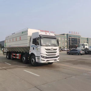 Camion d'occasion Jie-fang 8x4 de 40 mètres cubes pour le transport en vrac d'aliments pour animaux, volailles et aliments pour poulets - Product Image 1
