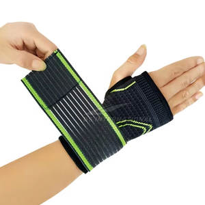 Muñequeras ajustables para levantamiento de pesas con fuerte soporte para soportes de elevación y muñequeras para ejercicios - Product Image 5