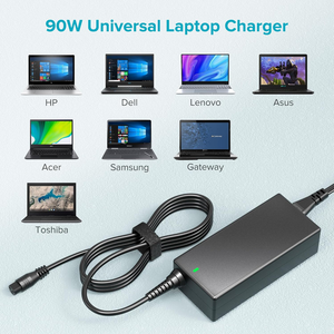 Cargador Universal de Viaje para Portátil de 90w con 15 Puntas, Adaptador de Corriente para Portátil Hp/<span class=keywords><strong>dell</strong></span>/asus/acer/samsung/lenovo/ - Product Image 4