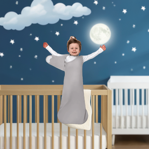 Bolsa de dormir para bebé con fácil cambio de pañales 94% poliéster 6% spandex saco de dormir de tela suave GOTS certificado sacos de dormir para bebé personalizados - Product Image 1