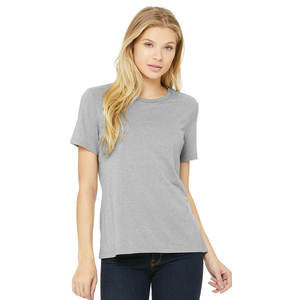 T-shirt à manches courtes en jersey décontracté pour femme en toile Bella - Product Image 3