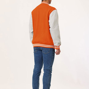<b>Top</b> Selling Men's Long Sleeve Vintage Letterman Jacket High Quality Custom Casual Wear <b>Woolen</b> New Design Front Logo Winter - Product Image 4