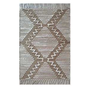 Tapis tissés à la main en jute en peluche de haute qualité Fabricant indien Fournisseur - Product Image 1