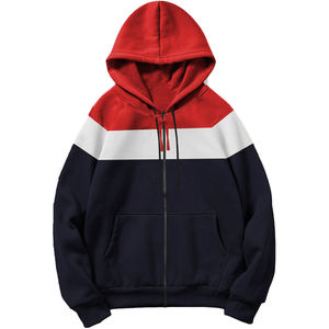 Sweat-shirt à capuche oversize pour hommes unisexe couleur unie pull classique complet imprimé décontracté d'hiver pour les activités de plein air - Product Image 1