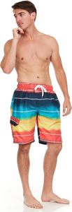 Pantalones cortos holgados de secado rápido de verano con estampado personalizado para hombre, bañadores atléticos ecológicos con decoración de patrón sólido - Product Image 6