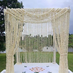 Cadena de jazmín artificial, guirnalda, guirnalda de jazmín, colgante de flores decorativas, India decoración de boda, decoración Nikha, decoración Eid - Product Image 1