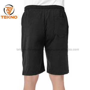 กางเกงขาสั้นผู้ชายที่ได้รับแรงบันดาลใจจากนักกีฬาเนื้อผ้าซับเหงื่อผ้าซับเหงื่อสำหรับออกกำลังกายเคลื่อนไหวและสวมใส่สบาย - Product Image 3