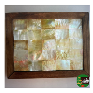 Feuille d'incrustation de nacre, feuille d'incrustation de nacre faite à la main, feuille d'incrustation de nacre décorative pour boîtes à bijoux - Product Image 3