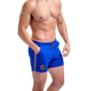 Newly Custom Men Slim Sweat Fitness Athletic Sport Workout <b>Running</b> Wear Men's Spandex Gym <b>Shorts</b> <b>With</b> Compression <b>Liner</b> - Product Image 4