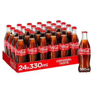 Бутылка для безалкогольных напитков Coca-Cola с нулевым содержанием калорий-500 мл (упаковка из 24)