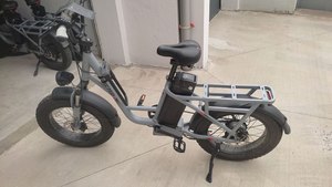 Bicicleta Eléctrica de Montaña con Llantas Gruesas de 20" x 4", Motor Integrado sin Escobillas de Litio, 7 Velocidades, Cuadro de Aleación de Aluminio, Doble Suspensión - Product Image 2