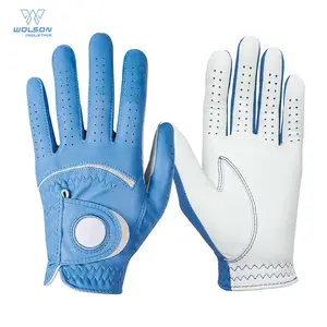 Guantes de golfゴルフグローブベストセラー最新スタイルカブレッタレザーカスタムメイドソフトメンズ女性rサマースポーツゴルフP