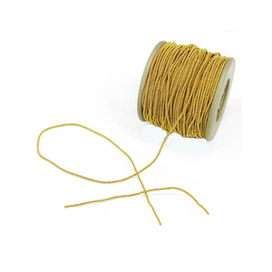 Coated Metallic Bullion Wire <b>Cord</b> for Bags Garments Shoes-Versatile Finishing Touch - Product Image 1