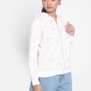 Tailles de sweat à capuche personnalisé pour femmes tissu tricoté grande taille sweat à capuche pour femmes pour dames - Product Image 4