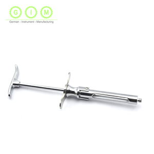 MELPEX BEAUTY INSTRUMENTS G1027 Jeringa de Aspiración Dental Manual Profesional Tipo Cook-Waite 1.8mL Autoclavable de Acero Inoxidable - Product Image 5