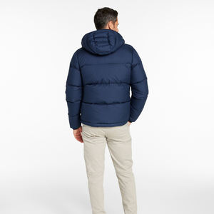 เสื้อแจ็กเก็ตขนเป็ดสไตล์คลาสสิกสำหรับทุกเพศ, เสื้อแจ็คเก็ตบุนวมกันลมสำหรับผู้ชาย - Product Image 3