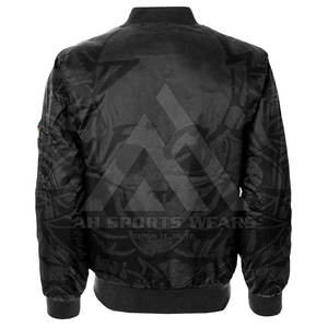 Comprar nuevo diseño sublimado de alta calidad personalizado hombres chaqueta de bombardero al aire libre elegante sublimación chaqueta de bombardero para los hombres - Product Image 2