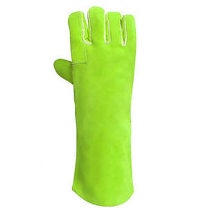 Guantes TIG de cuero industrial de alta calidad para soldadura, palo de seguridad, aplicaciones MIG, fábrica directa de Pakistán para uso laboral - Product Image 3