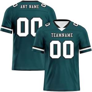 2025 maillot de football personnalisé pour hommes vêtements de sport respirants pour la pratique de l'équipe de rugby personnalisé pour adultes et adolescents - Product Image 1