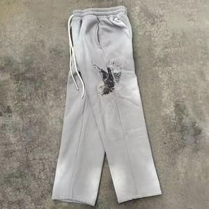 ชุดวอร์มไซส์ใหญ่พิเศษสำหรับผู้ชายผ้าคอตตอนสี100% ผ้าซักเป็นกรดสำหรับฤดูร้อนและฤดูหนาว - Product Image 2