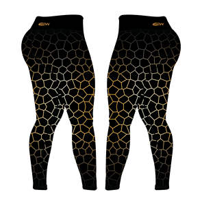 Cintura alta para mujer con ajuste de compresión de tela transpirable de secado rápido a prueba de sentadillas seguro diseñado para correr y sesiones de estudio - Product Image 6