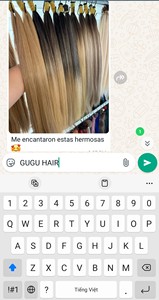 วิกผมเรีมีดิบแบบเวียดนาม100% พรีเมี่ยมสีผมแบบมัดปิดสีแบบกำหนดเองความยาว10-30นิ้ว - Product Image 6