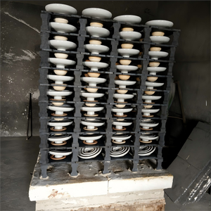 Support de four en carbure de silicium, structure résistante à l'usure pour les applications de cuisson de carreaux céramiques, mobilier de four en carbure de silicium - Product Image 3