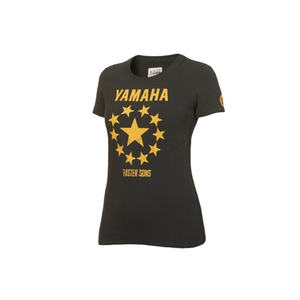 Camiseta Deportiva Yamaha Faster Sons para Mujer, 100% Algodón, Transpirable, con Decoración de Logotipo - Product Image 1