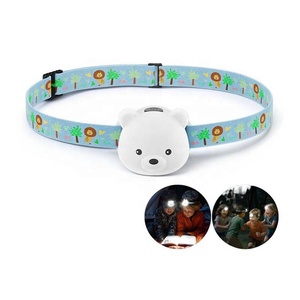 <span class=keywords><strong>Lampe</strong></span> <span class=keywords><strong>frontale</strong></span> LED rechargeable pour enfants 80lm 7m Li-Pol 500mAh Ours - Product Image 2