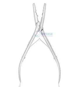 Alicates de extensión de cabello profesionales de acero inoxidable reutilizables, ligeros y duraderos, herramientas de trituración de enlaces de fusión de microanillos - Product Image 6