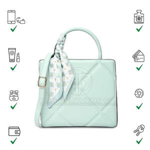 Sac à main fourre-tout pour dames à la mode avec look élégant et poignées de transport confortables sac à main pour dames de petite taille - Product Image 5