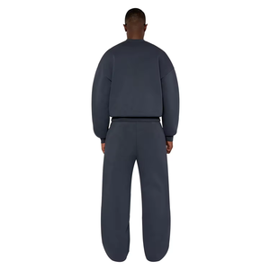 Sweat-shirt à capuche surdimensionné à épaules tombantes en molleton de coton 400 g/m² personnalisé Sweatshirts à col montant pour hommes - Product Image 3