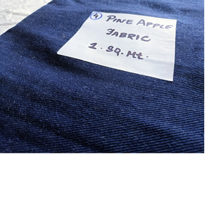 Custom Made Pineapple Fiber Fabric Similar to Denim Fabric Suitable for Clothing Designers <b>and</b> Garment Manufacturers - Product Image 1