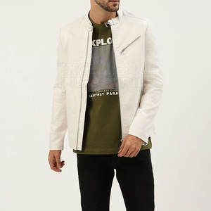 Chaquetas de piel auténtica de búfalo para hombre totalmente personalizadas hechas en Sialkot Pakistán - Product Image 4