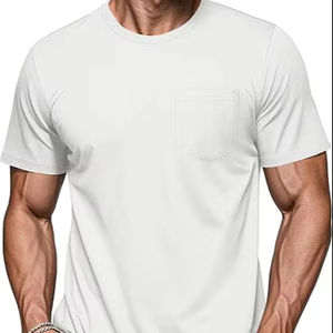 T-shirt décontracté pour hommes à manches courtes adapté aux événements promotionnels utilisation d'entreprise et personnalisation du logo - Product Image 1