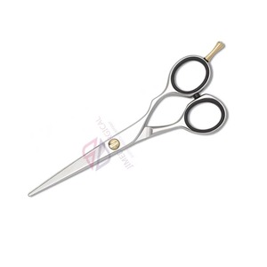 Ciseaux de barbier en acier inoxydable de haute qualité, finition polie de précision, lame tranchante, utilisation professionnelle en salon de beauté, cheveux - Product Image 6