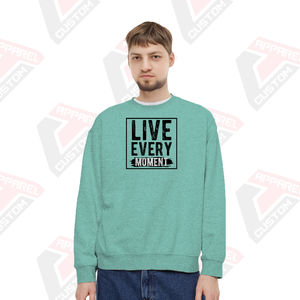 Sweat-shirt d'hiver ultra doux et personnalisable pour hommes avec tissu respirant et imperméable en polyester/coton polaire 380g - Product Image 2