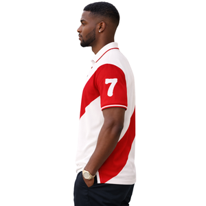 Polo Premium Kappa Alpha Psi 11 – Coupe Ajustée, Mélange de Coton de Haute Qualité, Broderie de Blason Lettres Grecques – Vêtement - Product Image 3