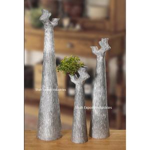 Handmade Iron Metal Flower <b>Vase</b> Luxury <b>Red</b> Color Awesome Design for Home and Office Desktop Decoration Flower <b>Vase</b> - Product Image 5