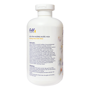 Gel douche parfumé Fobelife à la fleur de cerisier 500 ml pour femmes adultes, tous types de peau - Product Image 6