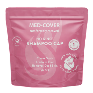 Gorro de Champú Refrescante Sin Enjuague, Personalizado OEM, Repara y Nutre el Cabello, Sin Alcohol, para Pacientes Mayores - Product Image 1