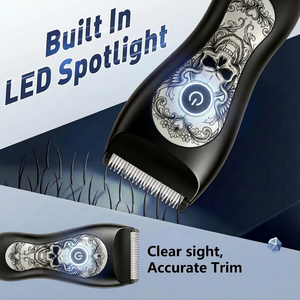 2026 Electric Body Groomer with LED Light Featuring Ceramic Blades - Product Image 4