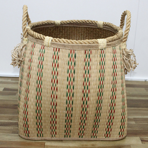 Artex Dong Thap Handmade <b>Wicker</b> Storage <b>Baskets</b> Palm Leaf Crafts Kitchen Containers and <b>Gift</b> Boxes - Product Image 6
