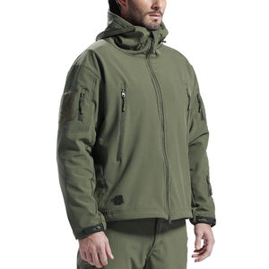 Nueva Colección de Invierno, Chaquetas con Capucha y Cremallera para Hombre, de Moda para Exteriores, Suaves, Cálidas, Resistentes al Viento, Impermeables, Transpirables y Ecológicas - Product Image 4