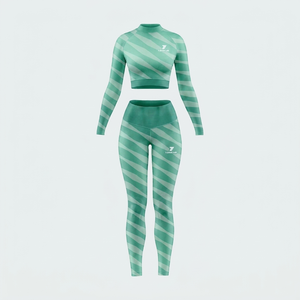Conjunto de Yoga de Alta Calidad para Mujer, Leggings de Cintura Alta, Sujetador Deportivo sin Costuras, Ropa Deportiva de Longitud Completa, Tipo Estampado, Servicio OEM - Product Image 1