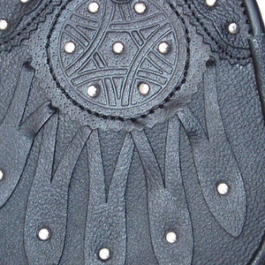 Sporran Escocés Profesional Hecho a Medida al por Mayor, Sporran de Cuero Genuino Grabado, Accesorios Personalizados para Instrumentos Musicales - Product Image 6